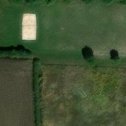 Sand Volleyball Court in Sendenhorst, Nordrhein-Westfalen — aerial view