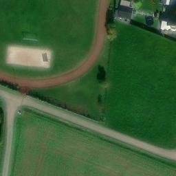 Sand Volleyball Court, Deensen — aerial view