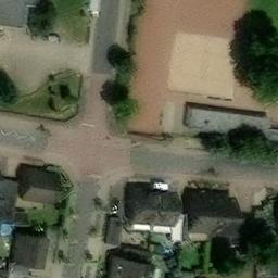 Sand Volleyball Court — aerial view