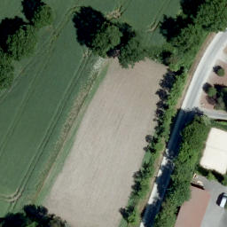 Volleyball Court, Ennigerloh — aerial view
