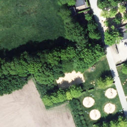 gelbes Zimmer — aerial view
