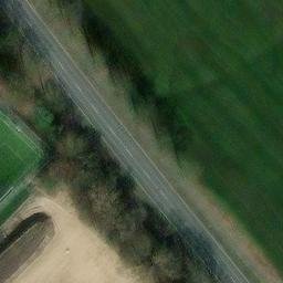 Sand Volleyball Court — aerial view