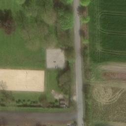 Sand Volleyball Court, Drensteinfurt — aerial view