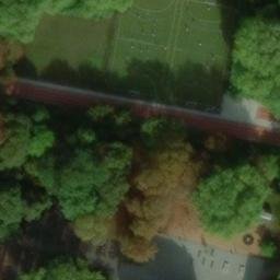 Volleyball Court near Ahlen — aerial view