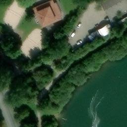 Sand Volleyball Court, Paderborn — aerial view