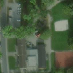 Sand Volleyball Court, Ahlen — aerial view