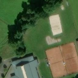Sand Volleyball Court, Delbrück — aerial view
