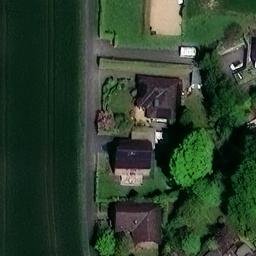 Sand Volleyball Court — aerial view
