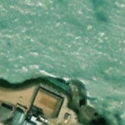 Manitou Beach Beach Volleyball Court — aerial view