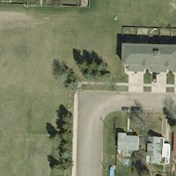Didsbury Beach Volleyball Court — aerial view