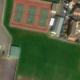 Volleyball Court — aerial view