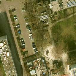 Volleyball Court — aerial view