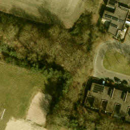 Volleyball Court — aerial view