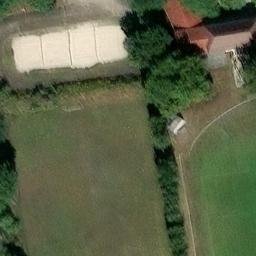 Finsterwalde Beach Volleyball Court #1 — aerial view
