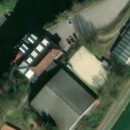 Sand Volleyball Court, Castrop-Rauxel — aerial view
