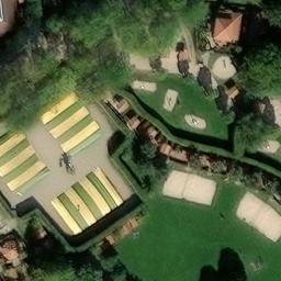 Beachvolleyball — aerial view