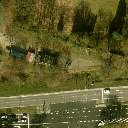 Volleyball Court — aerial view