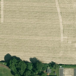 Sand Volleyball Court, Unna — aerial view