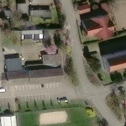 Sand Volleyball Court, Delitzsch — aerial view