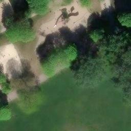 Sand Volleyball Court, Herne — aerial view