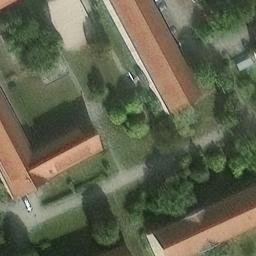 Volleyball Court, Senftenberg — aerial view