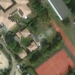 Volleyball Court — aerial view