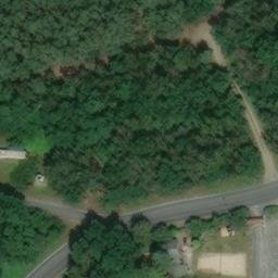 Sand Volleyball Court, Lauchhammer — aerial view