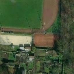 Sand Volleyball Court — aerial view