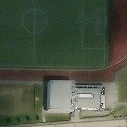 Volleyball Court — aerial view