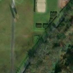 Sand Volleyball Court — aerial view