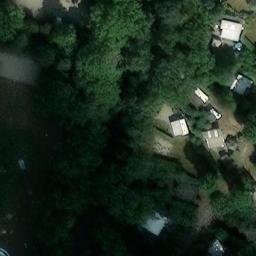 Sand Volleyball Court — aerial view