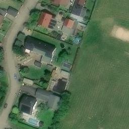 Sand Volleyball Court, Delitzsch — aerial view