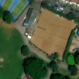 Cardiff Beach Volleyball — aerial view