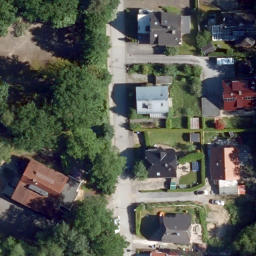 Körbecke Beach Volleyball Court — aerial view