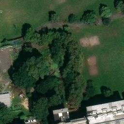 Volleyball Court — aerial view