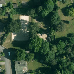 Schüren Beach Volleyball Court — aerial view