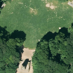 Witten-Mitte Beach Volleyball Court #1 — aerial view