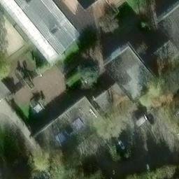 Sand Volleyball Court — aerial view