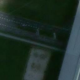 Sand Volleyball Court in Schkeuditz, Sachsen — aerial view