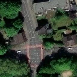 Volleyball Court near Duisburg — aerial view