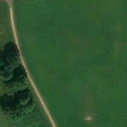 Grass Volleyball Court — aerial view