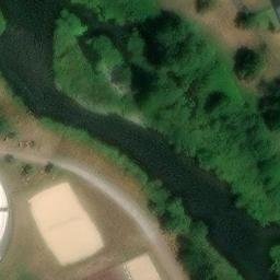 Sand Volleyball Court, Arnsberg — aerial view