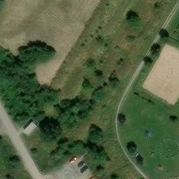 Sand Volleyball Court, Schkopau — aerial view
