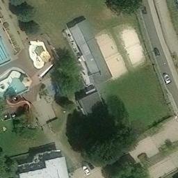 Sand Volleyball Court, Iserlohn — aerial view