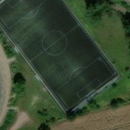 Volleyballplatz — aerial view