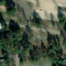 Sand Volleyball Court — aerial view