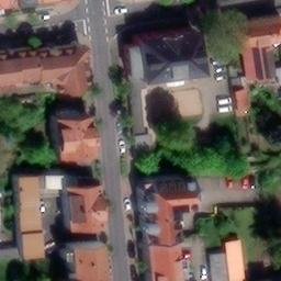 Sondershausen Beach Volleyball Court #2 — aerial view