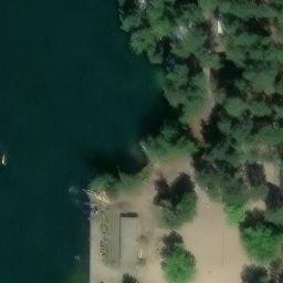 Bernsdorf Beach Volleyball Court #1 — aerial view