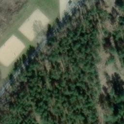 Sand Volleyball Court — aerial view