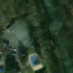 Sand Volleyball Court, Leipzig — aerial view